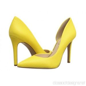 Jessica Simpson Yellow Pumps